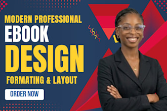 do ebook design, formatting and layout design