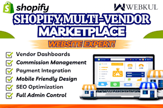 build a scalable ecommerce webkul shopify dokan multi vendor marketplace website