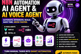create n8n ai agent workflow automation with vapi ai