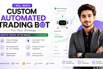build a custom automated trading bot for your strategy