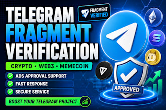 do telegram fragment verification for crypto web3 and memecoin projects