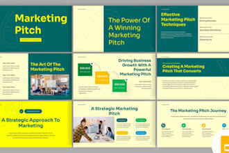 design high converting sales deck and marketing service
