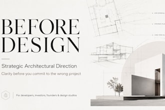 review your architectural project before design begins