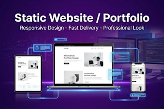 create modern, fast business websites