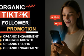 grow your tiktok followers organically with targeted promotion