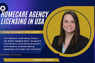 set up and license your non medical home care agency in any US state