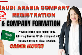saudi arabia company registration misa license company formation for foreigners