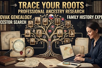 do slovak genealogy ancestry research, family history and family tree
