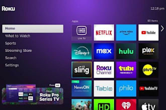 develop fire TV android TV samsung TV iptv ott app with admin panel