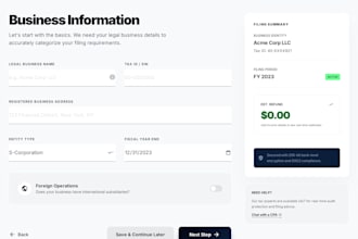 design a stunning landing page