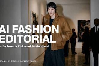 create ai fashion campaign images for your brand
