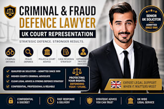 criminal and fraud defence lawyer UK court representation