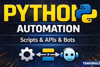 build python automation, ai bots, API integrations, and workflow solutions