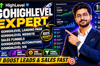 do gohighlevel website, gohighlevel landing page, sales funnel, ghl automation
