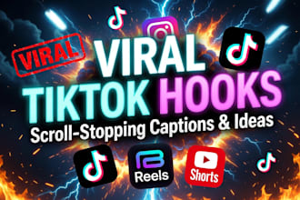 generate viral tiktok hooks and content ideas
