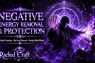do a strong negative energy removal, healing and protection