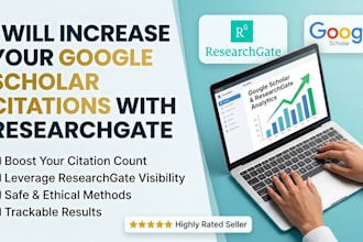 increase google scholar citations with researchgate