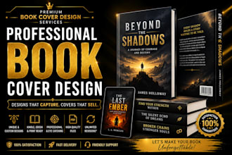 design custom amazon KDP book covers with professional branding