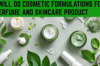 do cosmetic formulations for perfume and skincare product