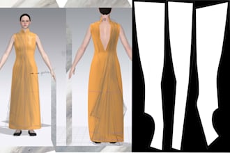 create 3d fashion garments in clo 3d