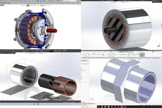 do 3d mechanical industrial cad product design stl file in solidworks fusion 360