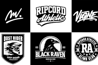 a modern and bold logo design