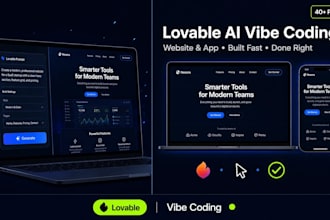 build your website or app using lovable ai vibe coding