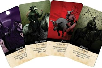 design playing card game, trading card, game art character design