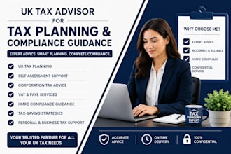 be your UK tax advisor for UK tax planning and compliance guidance