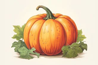 paint amazing fruits, vegetables, mushrooms or plants