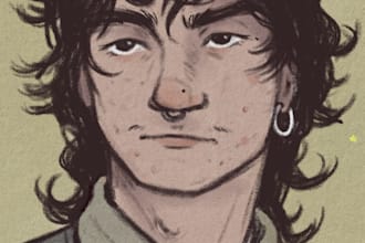 draw your original characters on commission