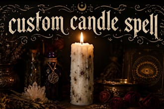 preform a powerful custom candle spell