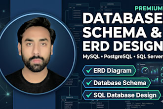 design database schema, erd, mysql, postgresql or sql server