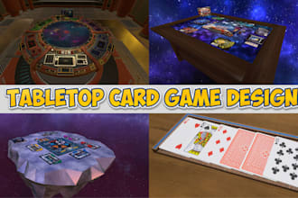 design custom tcg plamat, tabletop, board game, rpg cards, rulebook and game