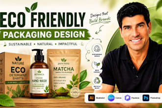 do eco packaging, sustainable packaging, biodegradable label, eco label design