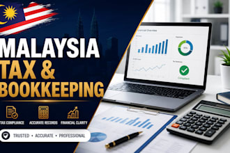 do your malaysia corporate tax filing and bookkeeping on deskera erp autocount