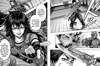 do manga book illustration anime character illustration cover art manga artist