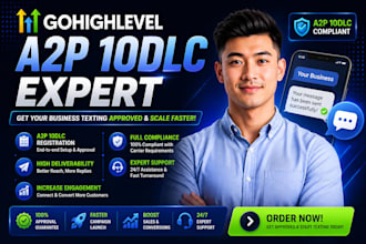 gohighlevel a2p 10dlc ghl webinar funnel ghl landing page ghl automation expert
