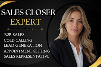 sales closer lead generation sales representative high ticket sales closer
