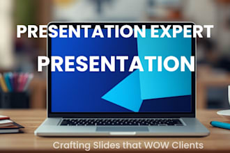 make professional power point and canva presentations