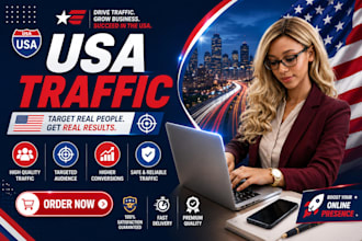 do organic UK,USA website traffic to increase shopify etsy ebay, sales