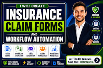 create health insurance claim forms and workflow automation