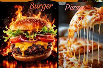 design mouth watering food poster for restaurant
