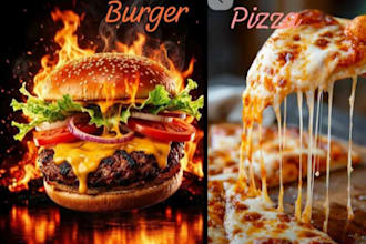 design mouth watering food poster for restaurant