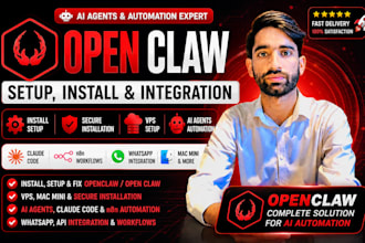 setup openclaw, open claw, ai agents automation, clawdbot expert