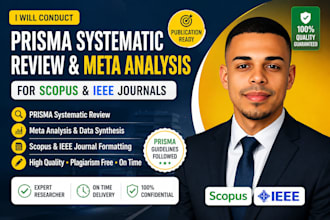 do prisma systematic review and meta analysis for scopus ieee journals