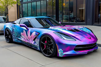 make eye catching your car and vehicle wrap design