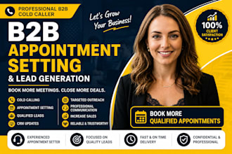 do b2b appointment setting and cold calling for lead genera