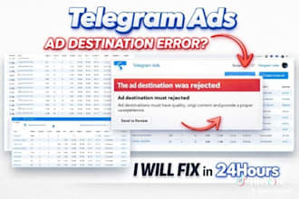 do telegram ads, setup approved telegram channel