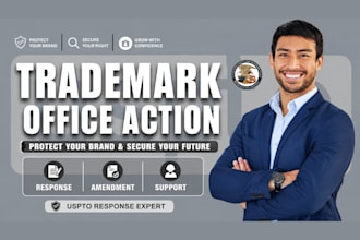respond to trademark office action and objections